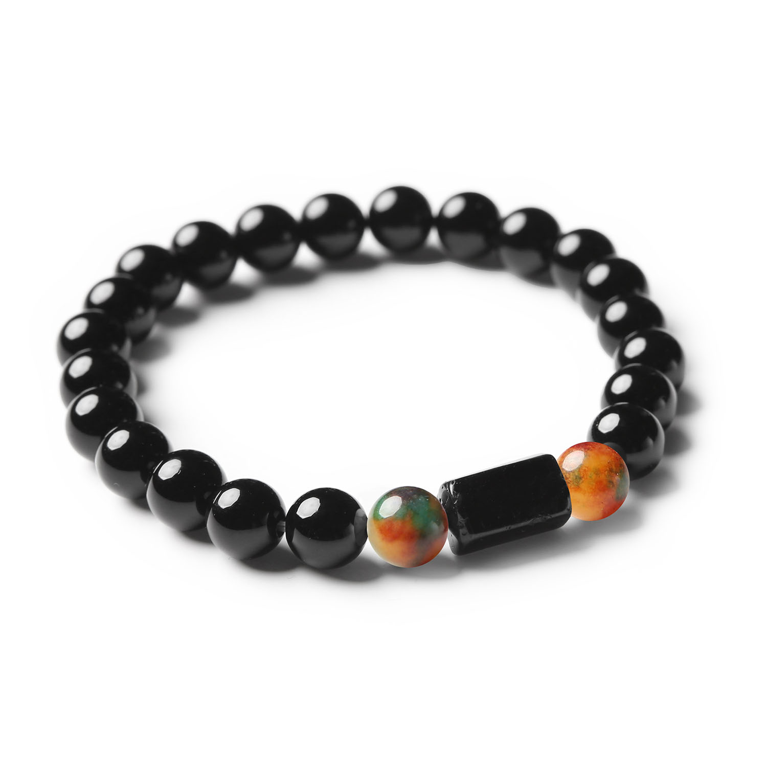 Unikalna bransoletka z Lawy Wulkanicznej, Turmalinu i Onyksu – stwórz swoją historię z natury w kolekcji Arsil.