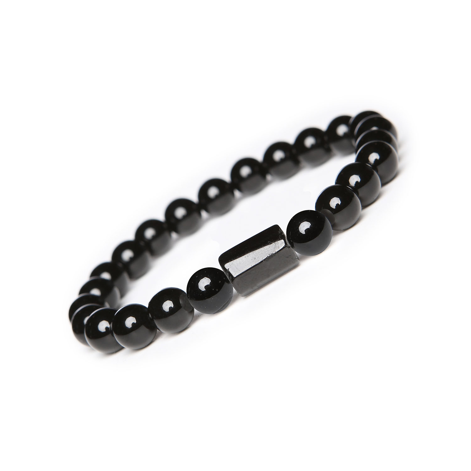 Bransoletka z Kamieni Naturalnych – Turmalin, Onyks. Kolekcja Arsil Stylowa bransoletka z naturalnych kamieni: Turmalin i Onyks – harmonia klasy i energii w kolekcji Arsil