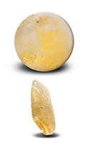 Kamień cytryn cieniowany to niezwykły skarb natury, który emanuje ciepłem. Jego złociste odcienie przyciągają energię i radość. Idealny na biżuterię.