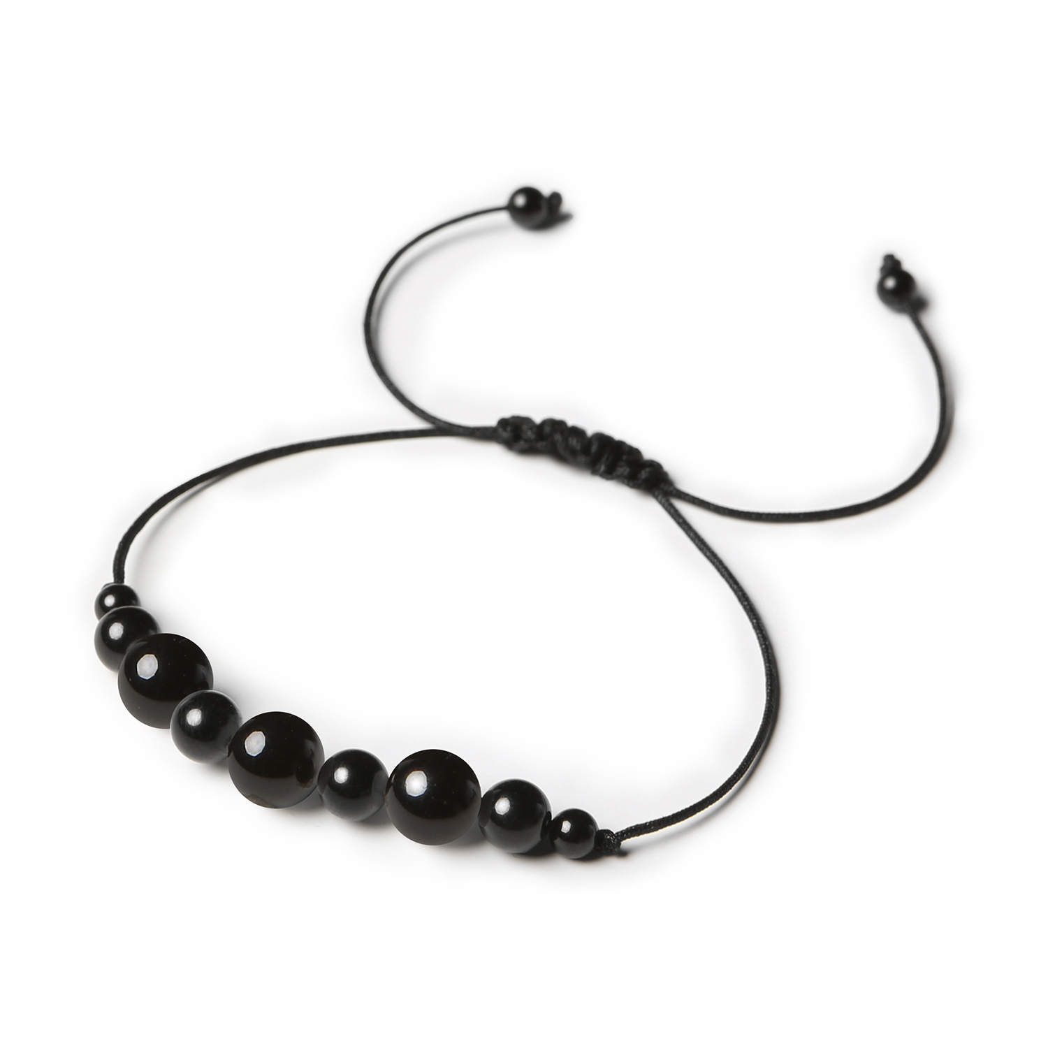 Damska i męska bransoletka Haka z onyksu oraz turmalinu Stylowa bransoletka Haka z onyksu i turmalinu, idealna dla kobiet i mężczyzn, wykonana z naturalnych kamieni.