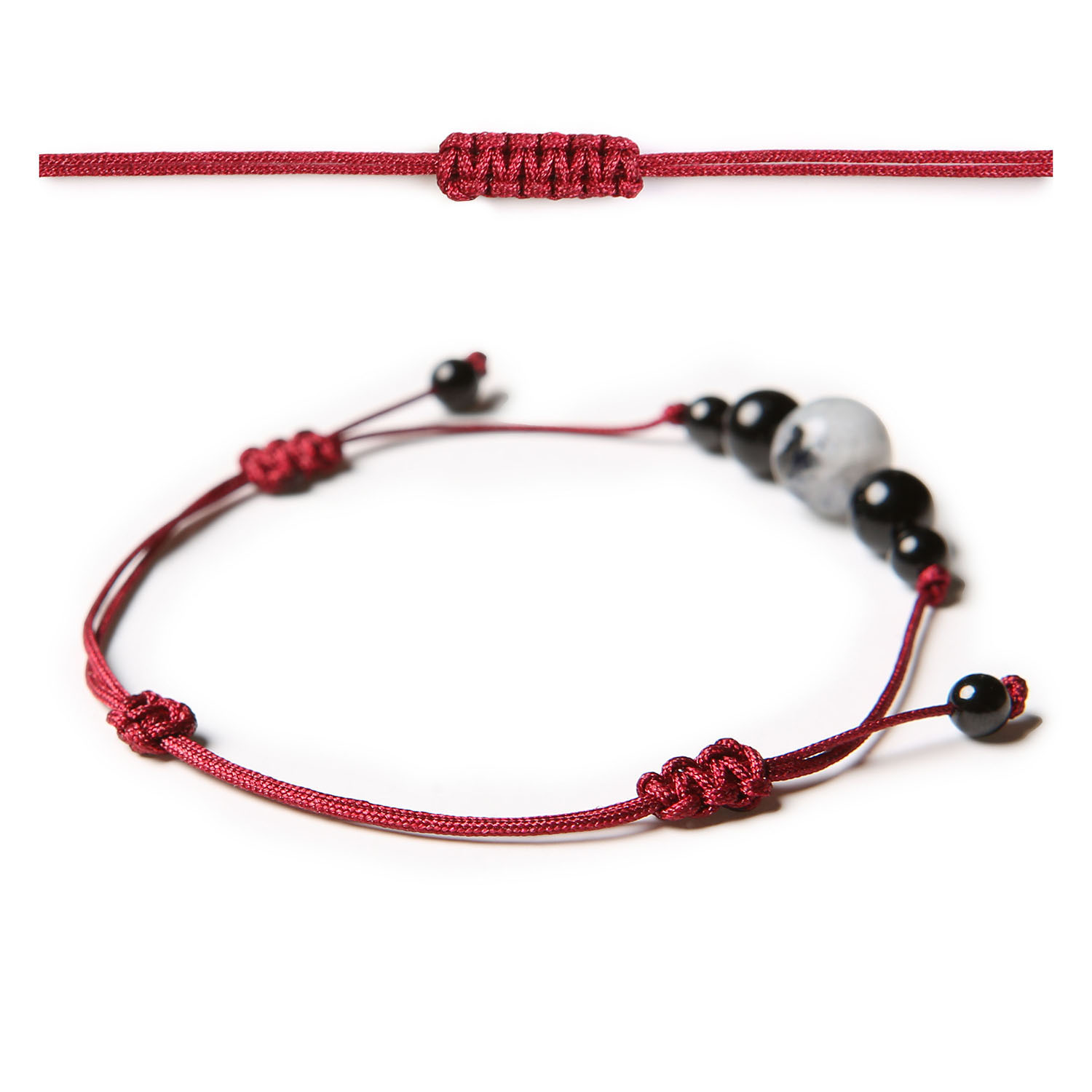 Wybierz kolor Sznurka Bransoletka - RawSpell Bordowy Odkryj elegancję bordowego sznurka bransoletki! Idealny wybór na każdą okazję. Dodaj wyjątkowego stylu i klasy do swojej biżuterii!.