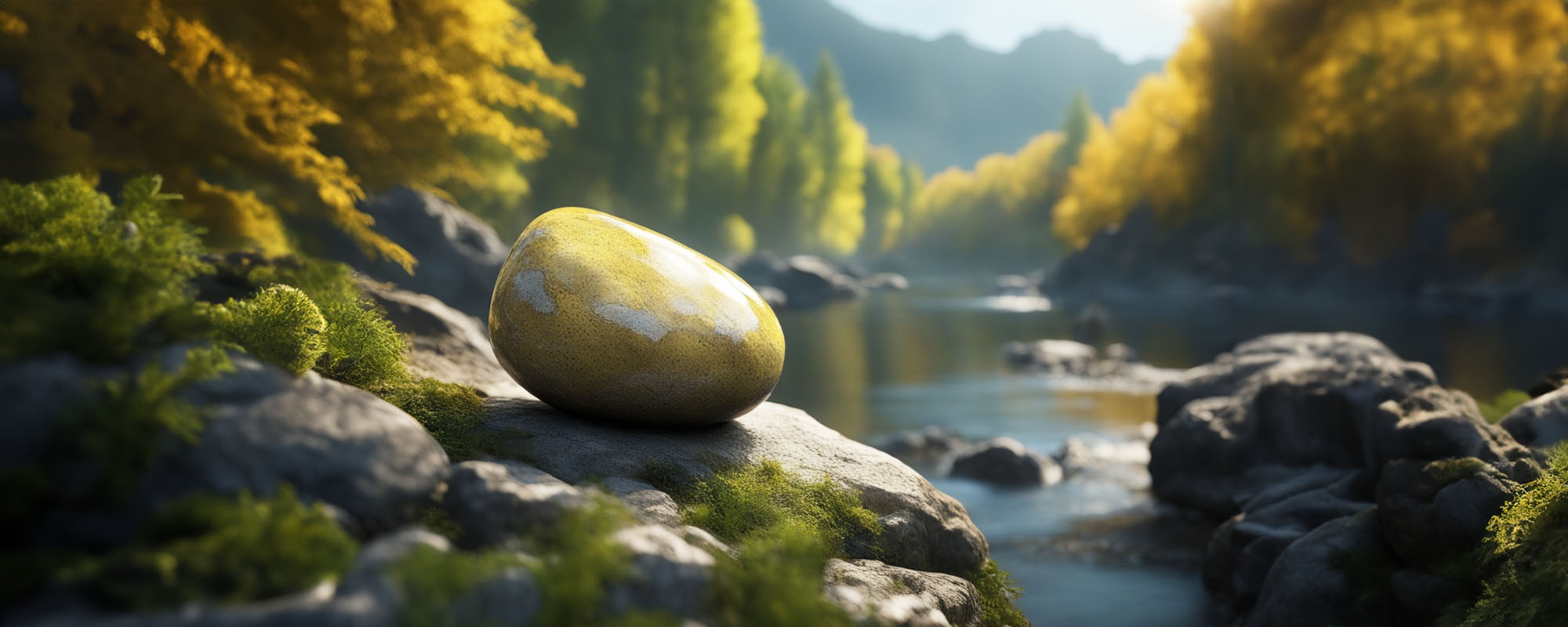 30 - Kamień Naturalny Kamień Rzeczny RawSpell - Bransoletki Bransoletka z Kamieni Naturalnych Kamień Rzeczny: Urok rzeki na Twoim nadgarstku. Unikatowe, gładkie kamienie, każdy z własną historią i energią natury.