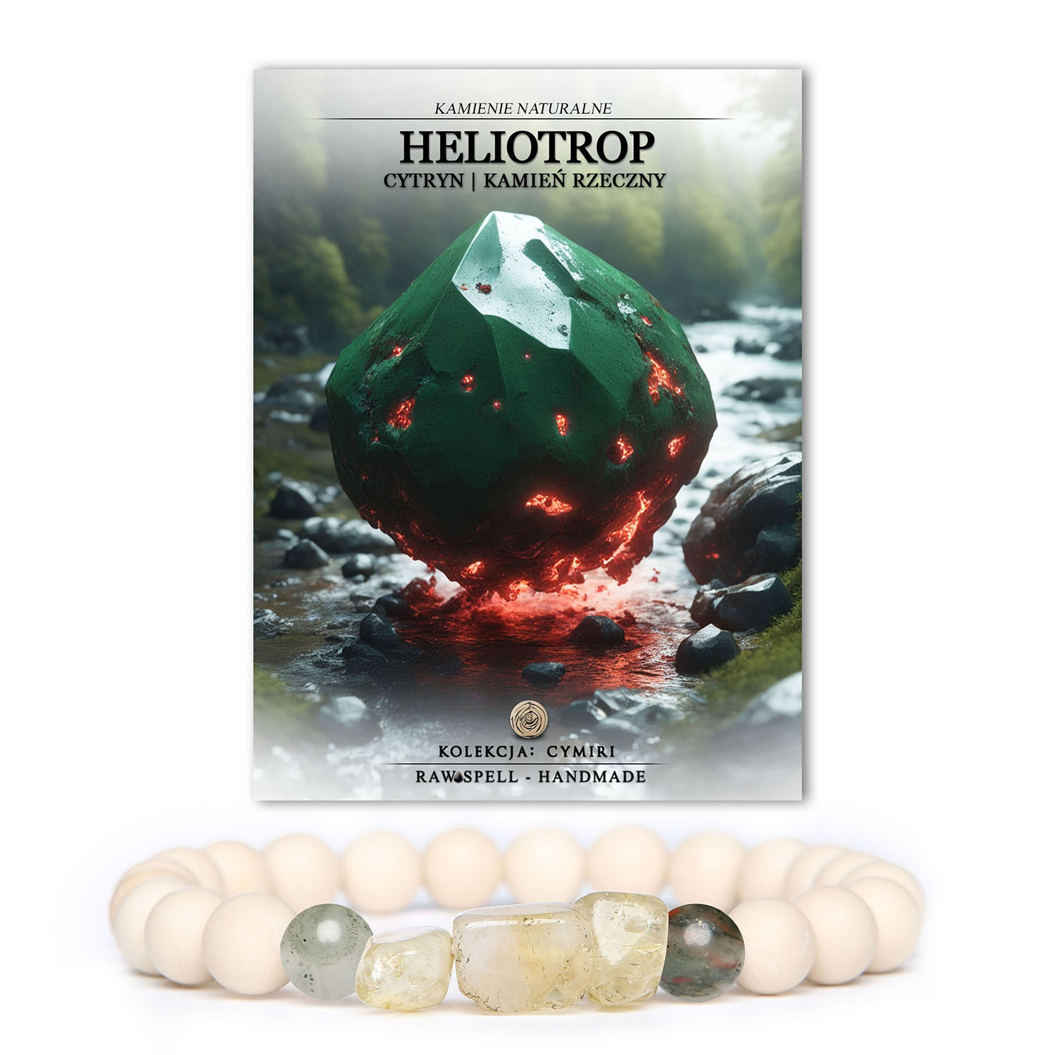 Jesteś kochany? Wybierz bransoletkę Cymiri z kamieniami naturalnymi i sprawisz, że twoja miłość będzie wiecznie młoda.