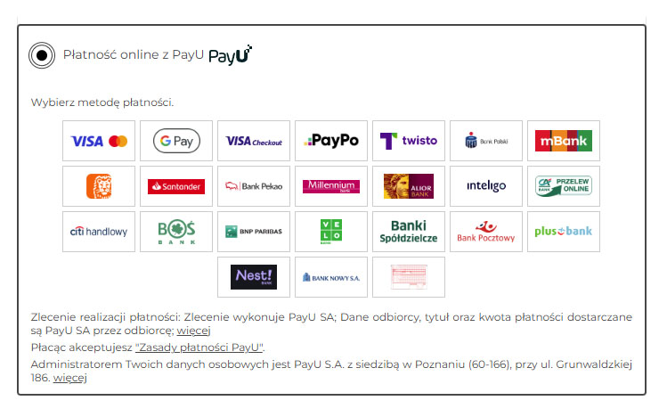 RawSpell - Płatności z PayU Skorzystaj z szybkich i bezpiecznych płatności PayU w naszym serwisie! Zakupy nigdy nie były prostsze.
