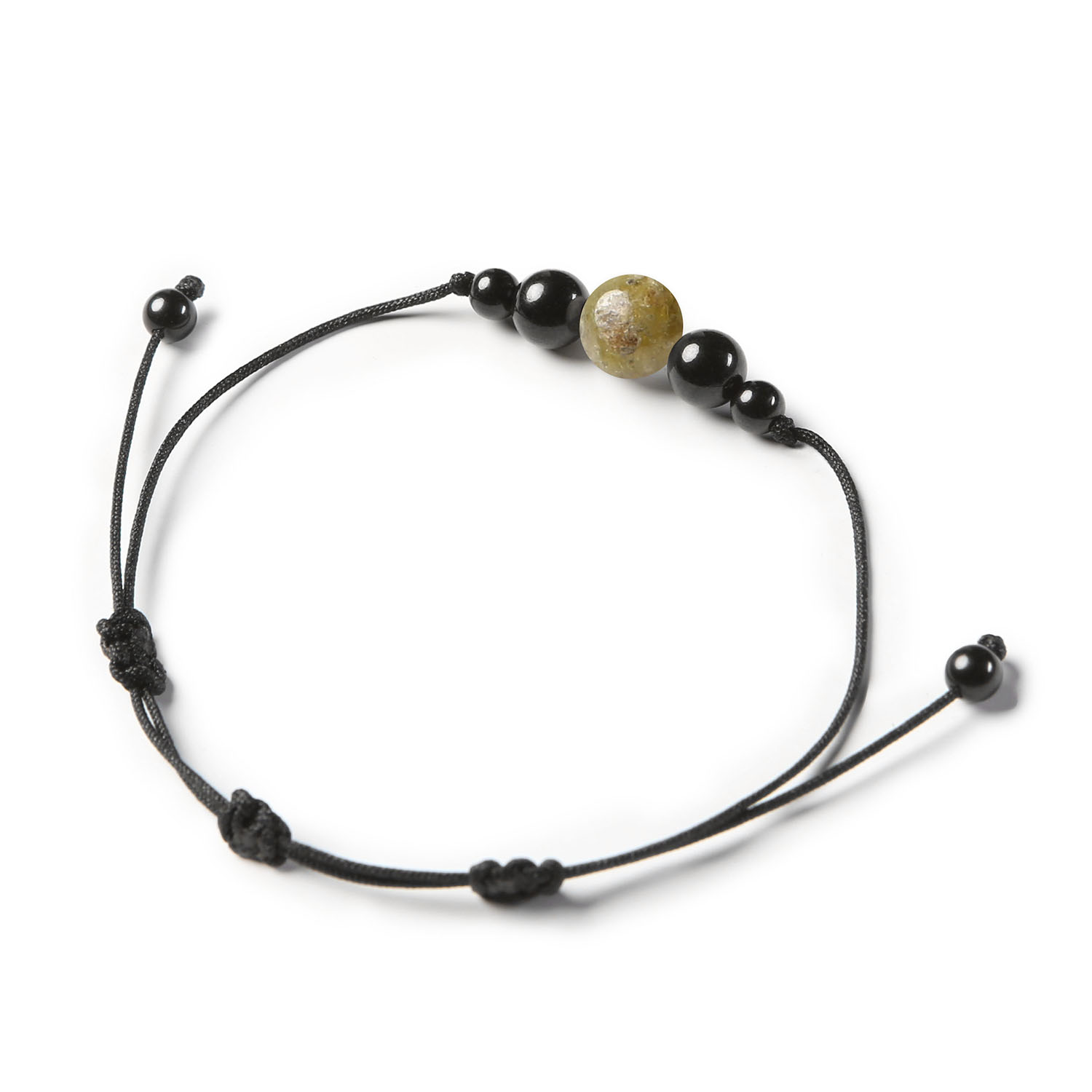 Stylowa bransoletka z kamieniami naturalnymi – zielony granat i turmalin z kolekcji Garie, idealna dla każdego.