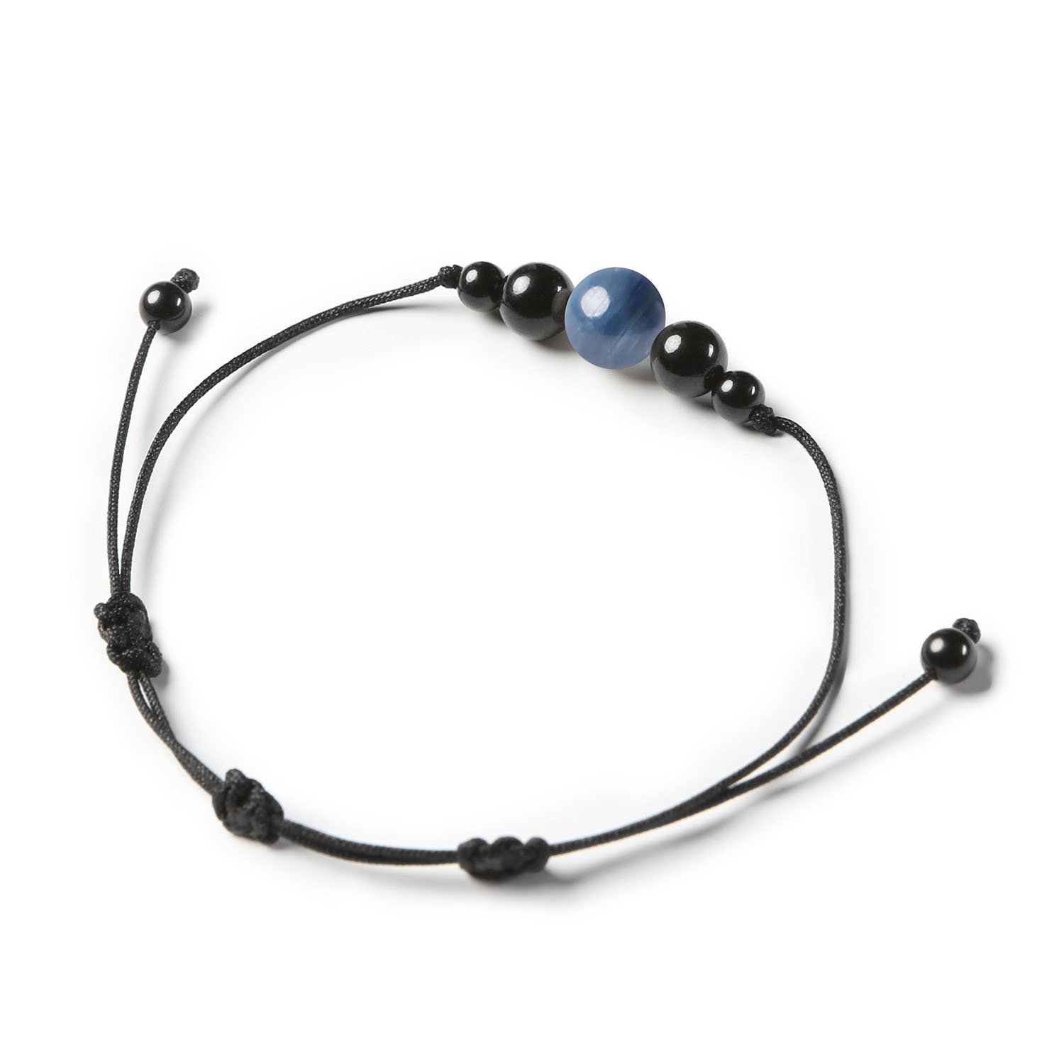 Bransoletka Garie z kyanitem i turmalinem - elegancka biżuteria dla kobiet i mężczyzn.