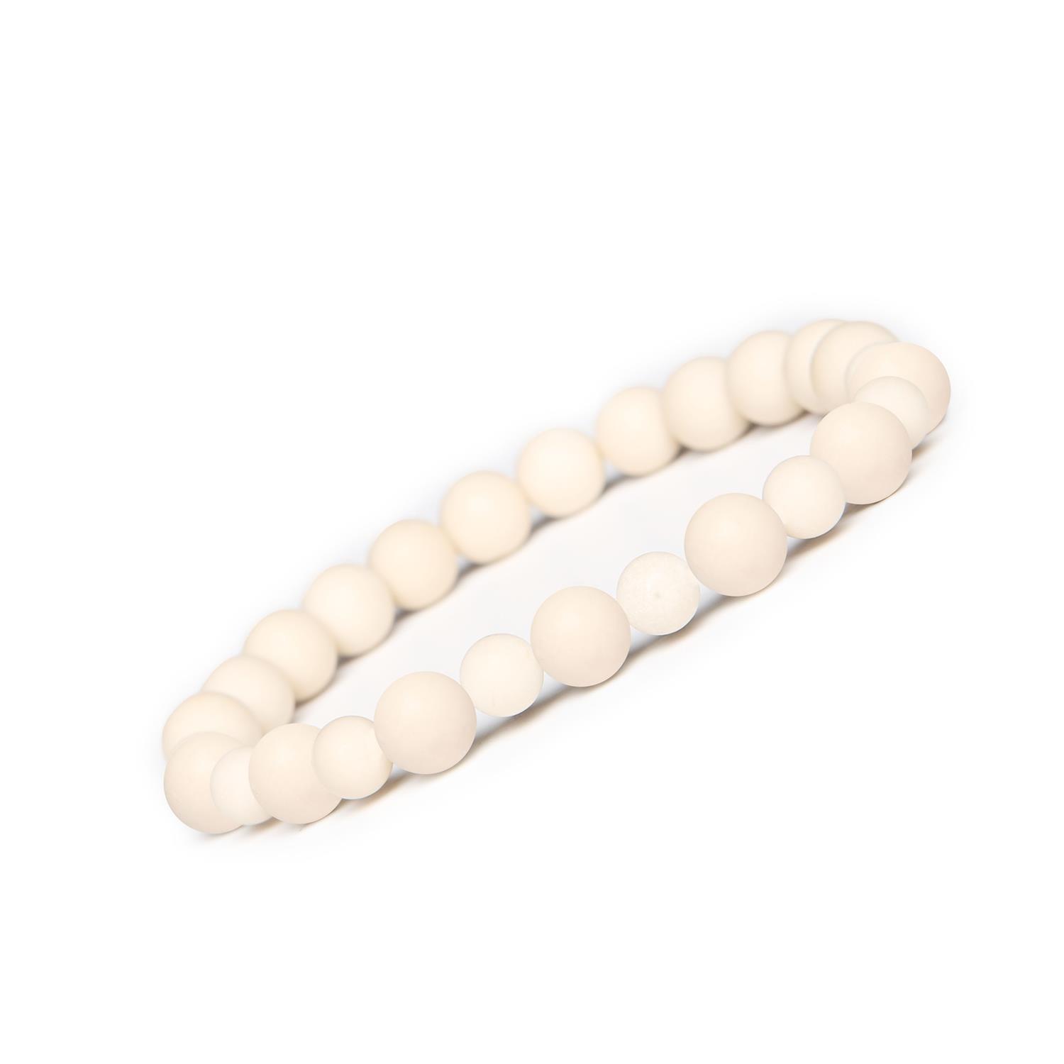 Bransoletka z kamieni naturalnych na gumce z kolekcji Mijaha, Kamień Rzeczny, dla Kobiet i Mężczyzn Bransoletka z naturalnych kamieni rzecznych z kolekcji Mijaha, uniwersalny dodatek dla każdego.