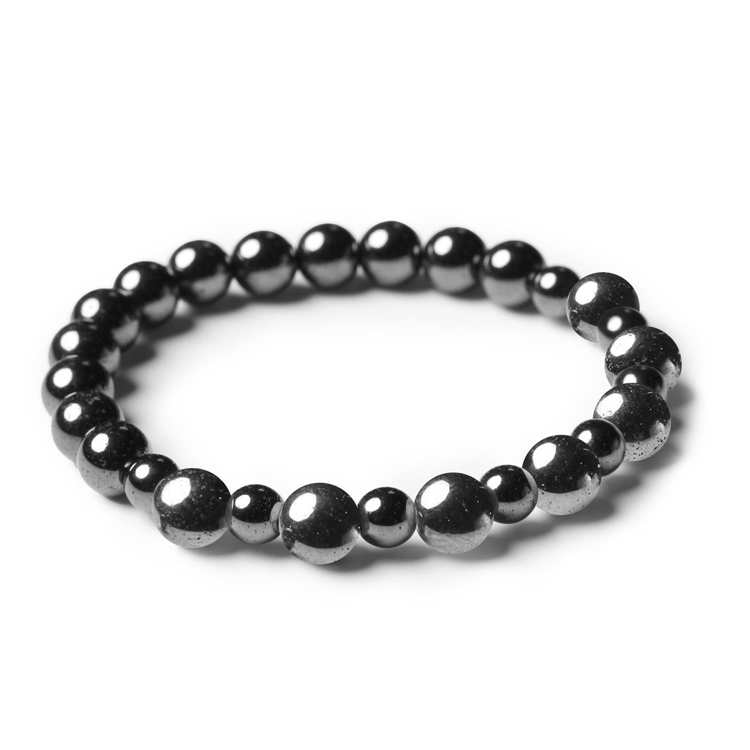 Hematyt grafitowy - elegancki dodatek dla kobiet i mężczyzn w kolekcji Mijaha.