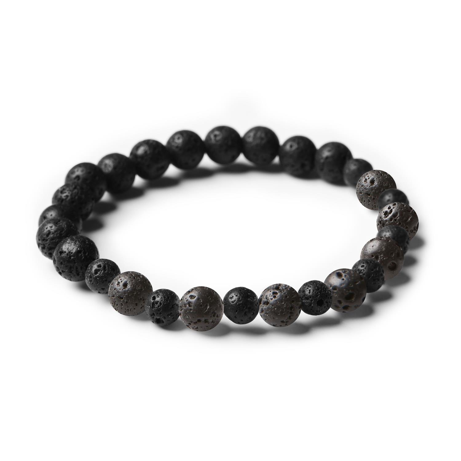 Wulkaniczna lawa o płynnej teksturze, inspirująca odwagę i determinację, dla obu płci.