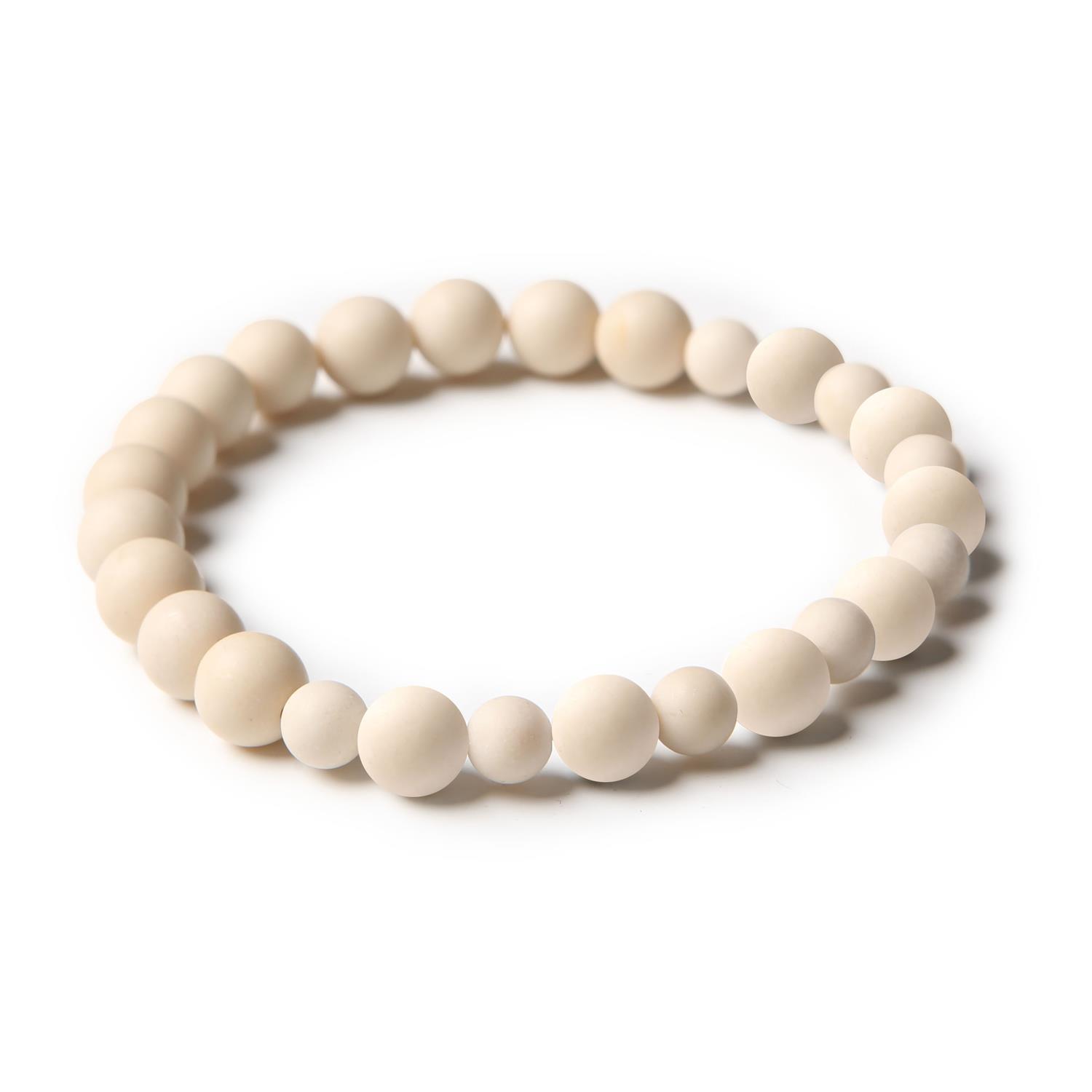 Bransoletka z kolekcji Mijaha, wykonana z naturalnych kamieni rzecznych, idealna dla kobiet i mężczyzn.