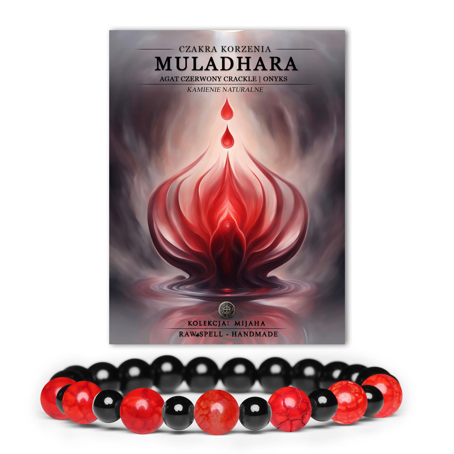 Bransoletka z naturalnych kamieni, wyważająca energię Muladhary. Poznaj wyjątkowe produkty z kolekcji Mijaha i ich moc.